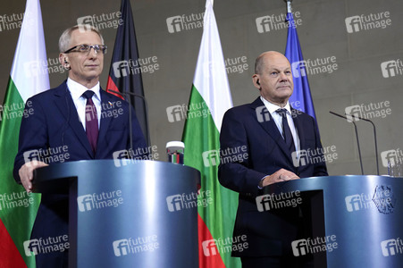 Empfang des Ministerpräsidenten von Bulgarien im Kanzleramt in Berlin
