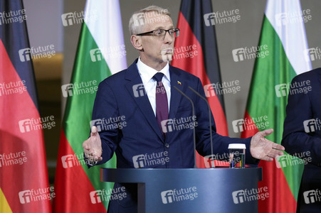 Empfang des Ministerpräsidenten von Bulgarien im Kanzleramt in Berlin