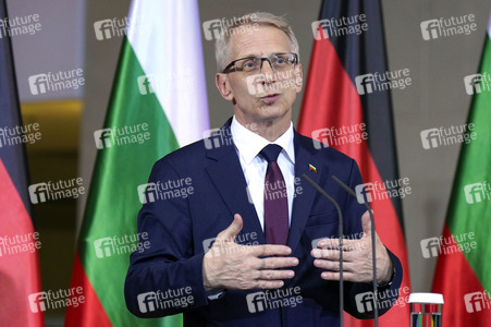 Empfang des Ministerpräsidenten von Bulgarien im Kanzleramt in Berlin