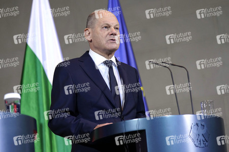 Empfang des Ministerpräsidenten von Bulgarien im Kanzleramt in Berlin