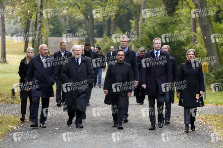 Kranzniederlegung in Gedenken an Willy Brandt in Berlin