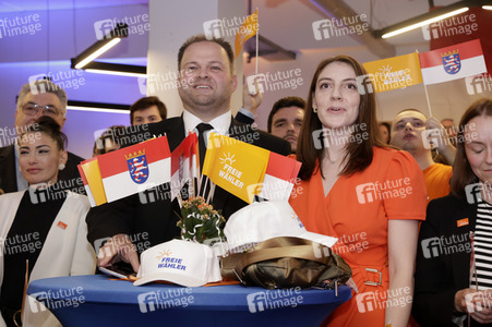 Wahlparty der Freien Wähler in Gießen