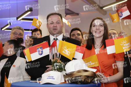 Wahlparty der Freien Wähler in Gießen