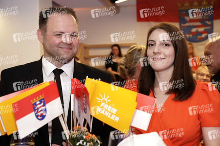 Wahlparty der Freien Wähler in Gießen