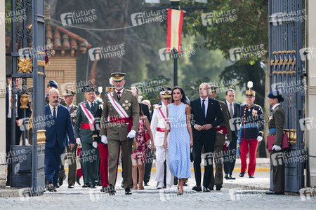 Vereidigung  von Prinzessin Leonor an der Militärakademie von Saragossa