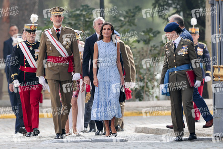 Vereidigung  von Prinzessin Leonor an der Militärakademie von Saragossa