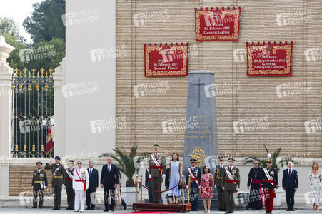 Vereidigung  von Prinzessin Leonor an der Militärakademie von Saragossa