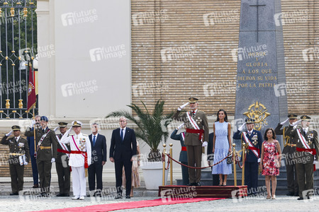 Vereidigung  von Prinzessin Leonor an der Militärakademie von Saragossa