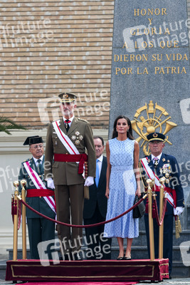 Vereidigung  von Prinzessin Leonor an der Militärakademie von Saragossa