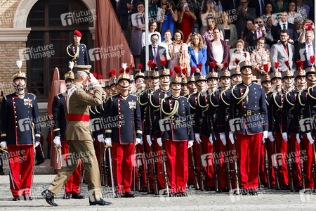 Vereidigung  von Prinzessin Leonor an der Militärakademie von Saragossa