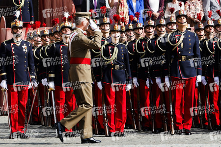 Vereidigung  von Prinzessin Leonor an der Militärakademie von Saragossa