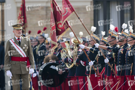 Vereidigung  von Prinzessin Leonor an der Militärakademie von Saragossa