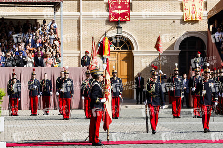 Vereidigung  von Prinzessin Leonor an der Militärakademie von Saragossa