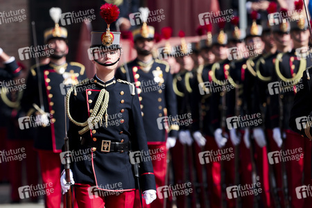 Vereidigung  von Prinzessin Leonor an der Militärakademie von Saragossa