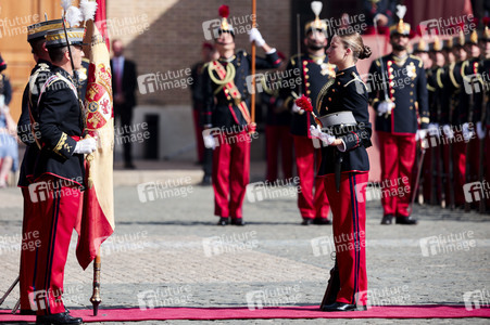 Vereidigung  von Prinzessin Leonor an der Militärakademie von Saragossa