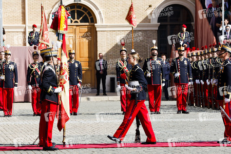 Vereidigung  von Prinzessin Leonor an der Militärakademie von Saragossa
