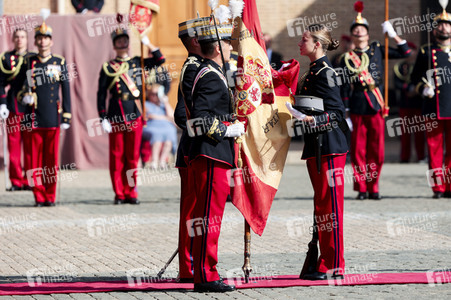 Vereidigung  von Prinzessin Leonor an der Militärakademie von Saragossa