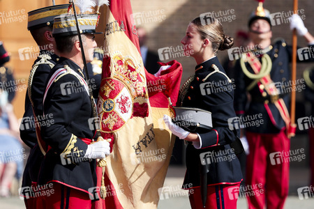 Vereidigung  von Prinzessin Leonor an der Militärakademie von Saragossa