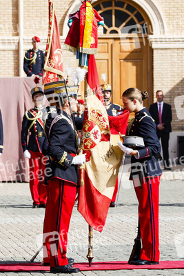 Vereidigung  von Prinzessin Leonor an der Militärakademie von Saragossa