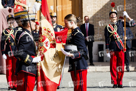 Vereidigung  von Prinzessin Leonor an der Militärakademie von Saragossa