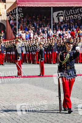 Vereidigung  von Prinzessin Leonor an der Militärakademie von Saragossa