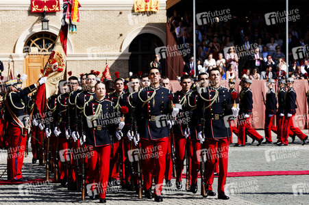 Vereidigung  von Prinzessin Leonor an der Militärakademie von Saragossa