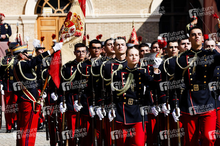 Vereidigung  von Prinzessin Leonor an der Militärakademie von Saragossa