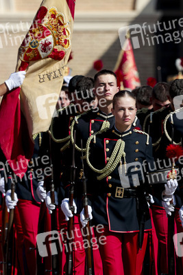Vereidigung  von Prinzessin Leonor an der Militärakademie von Saragossa