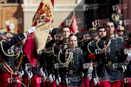 Vereidigung  von Prinzessin Leonor an der Militärakademie von Saragossa