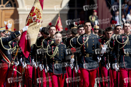 Vereidigung  von Prinzessin Leonor an der Militärakademie von Saragossa
