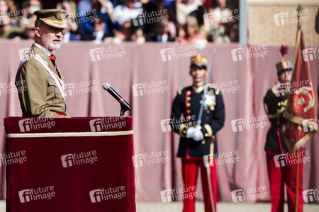 Vereidigung  von Prinzessin Leonor an der Militärakademie von Saragossa