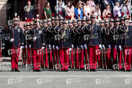 Vereidigung  von Prinzessin Leonor an der Militärakademie von Saragossa