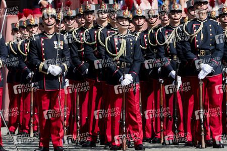 Vereidigung  von Prinzessin Leonor an der Militärakademie von Saragossa