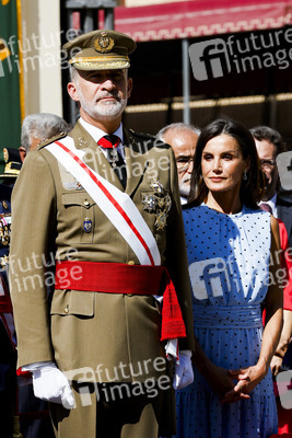 Vereidigung  von Prinzessin Leonor an der Militärakademie von Saragossa