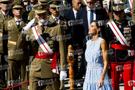 Vereidigung  von Prinzessin Leonor an der Militärakademie von Saragossa