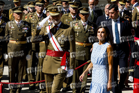 Vereidigung  von Prinzessin Leonor an der Militärakademie von Saragossa