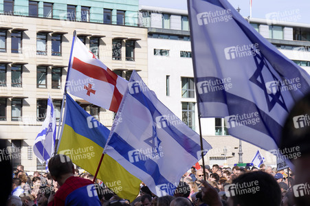 Solidaritätsdemo für Israel in Berlin