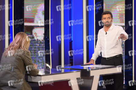 TV-Sending 'La vita in diretta' in Rom