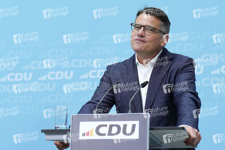 Pressekonferenz der CDU nach den Landtagswahlen in Hessen und Bayern in Berlin