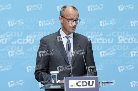 Pressekonferenz der CDU nach den Landtagswahlen in Hessen und Bayern in Berlin