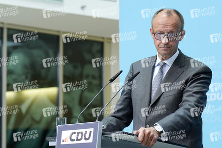 Pressekonferenz der CDU nach den Landtagswahlen in Hessen und Bayern in Berlin