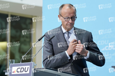 Pressekonferenz der CDU nach den Landtagswahlen in Hessen und Bayern in Berlin