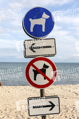 Symbolfoto Hundeschild