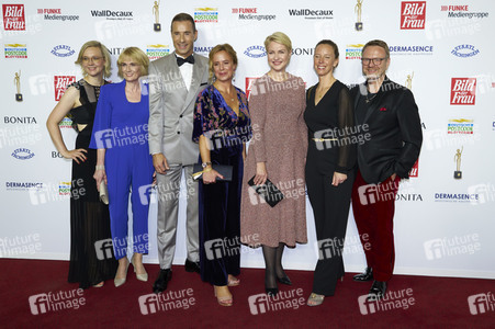 Goldene Bild der Frau 2023 in Hamburg