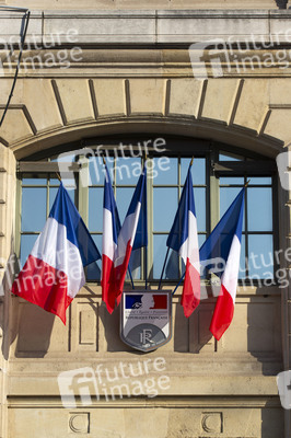 Symbolfoto Nationalflagge Frankreich