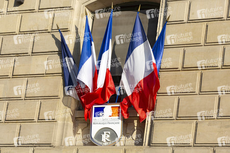 Symbolfoto Nationalflagge Frankreich