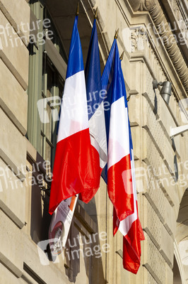 Symbolfoto Nationalflagge Frankreich