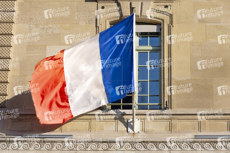 Symbolfoto Nationalflagge Frankreich