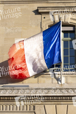 Symbolfoto Nationalflagge Frankreich