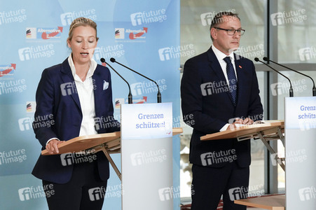 Pressestatement der  AfD-Bundestagsfraktion in Berlin